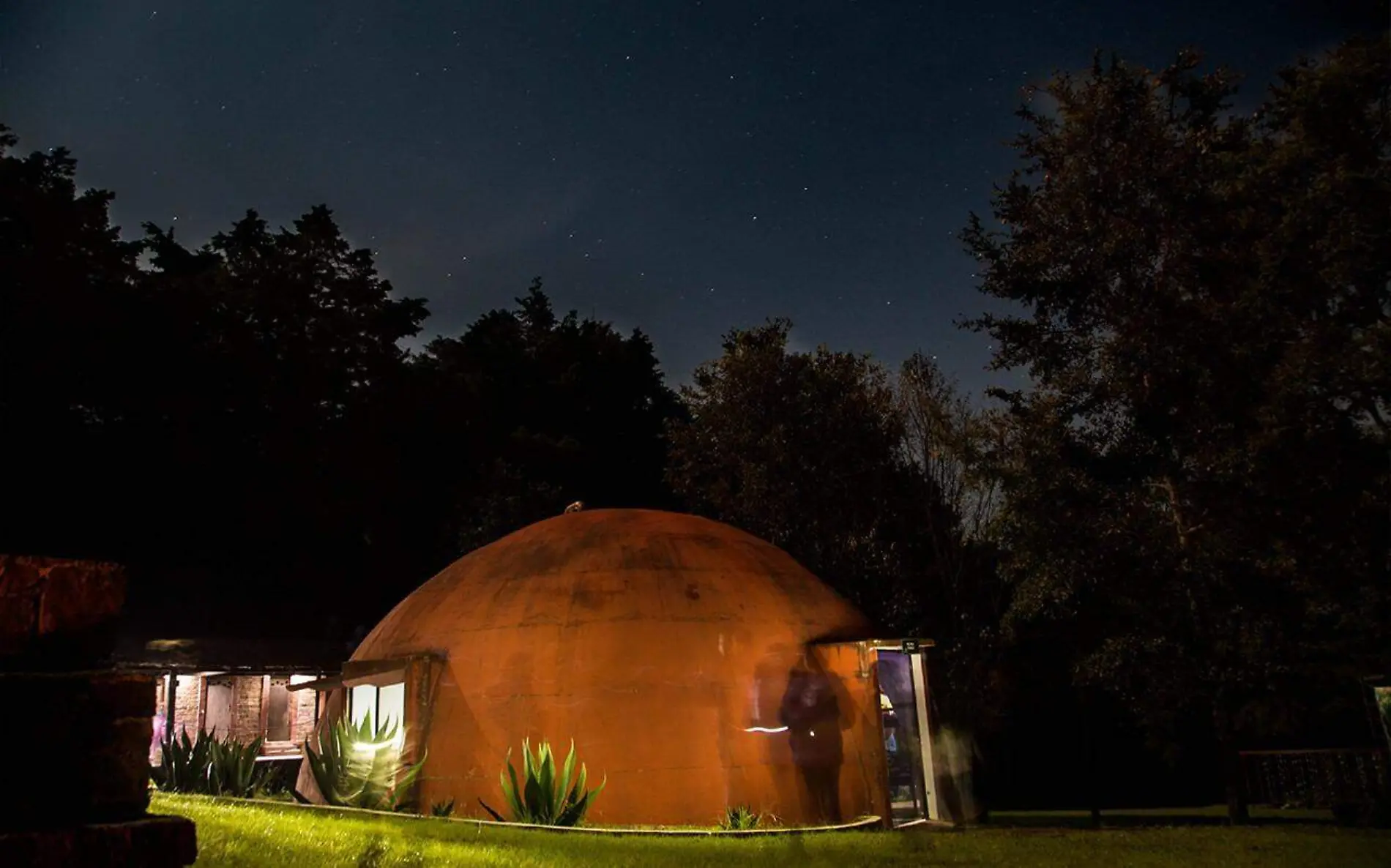 Terraiglues en el parque ecológico la planta